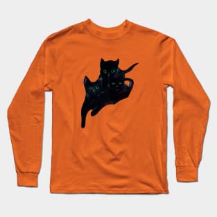 Black cats Long Sleeve T-Shirt